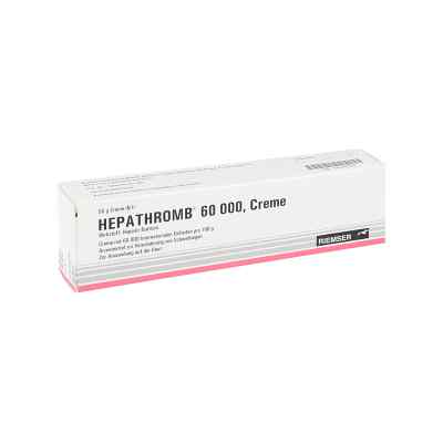 Hepathromb Creme 60 000 I.e. 50 g od Esteve Pharmaceuticals GmbH PZN 04909150