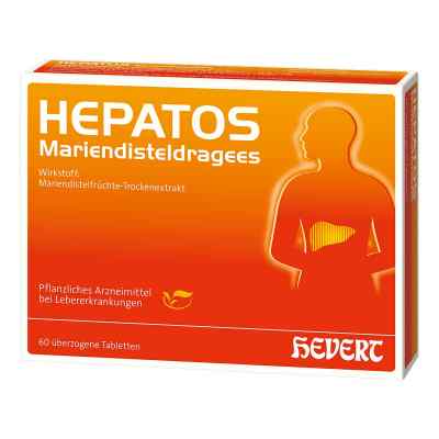 Hepatos Mariendistel Drag. 60 szt. od Hevert-Arzneimittel GmbH & Co. K PZN 07112340