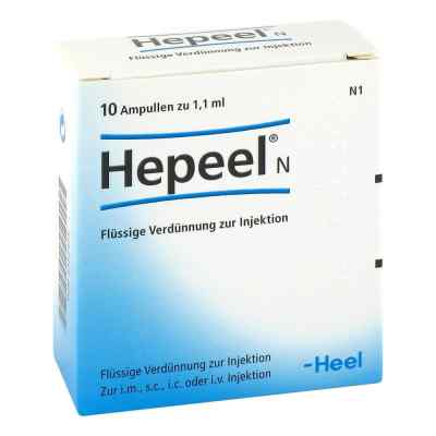 Hepeel N ampułki 10 szt. od Biologische Heilmittel Heel GmbH PZN 03352455