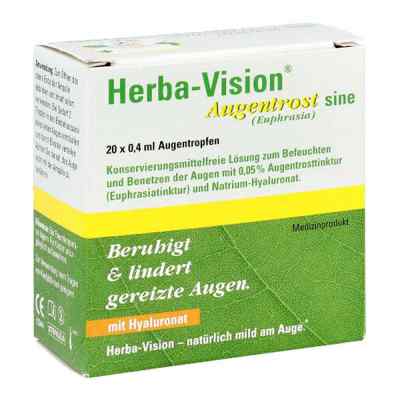 Herba Vision Augentrost sine Augentr. 20X0.4 ml od OmniVision GmbH PZN 05730536