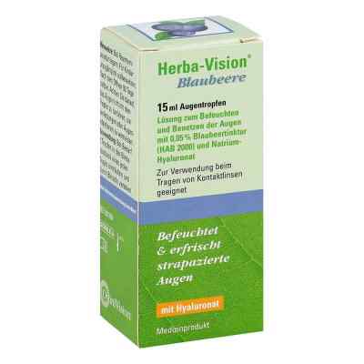 Herba Vision krople do oczu z borówek 15 ml od OmniVision GmbH PZN 03114023