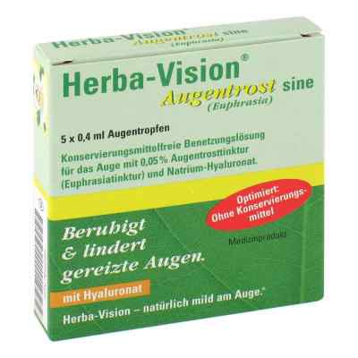 Herba Vision krople do oczu ze świetlikiem 5X0.4 ml od OmniVision GmbH PZN 07666280