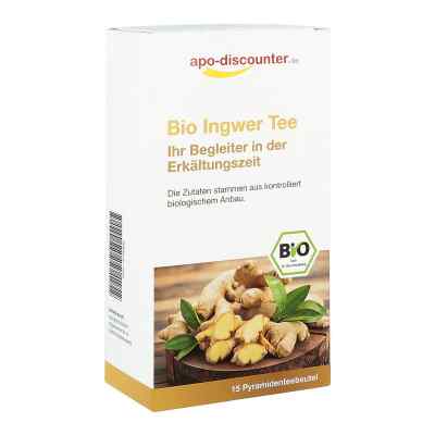 Herbata imbirowa bio saszetki 15X1.5 g od Apologistics GmbH PZN 16700395