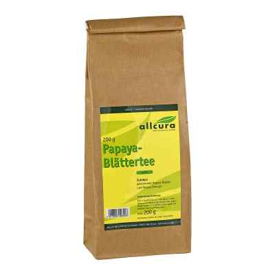 Herbata z liści papai 200 g od allcura Naturheilmittel GmbH PZN 00254723