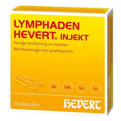 Hevert Lymphaden ampułki  10 szt. od Hevert-Arzneimittel GmbH & Co. K PZN 08883849