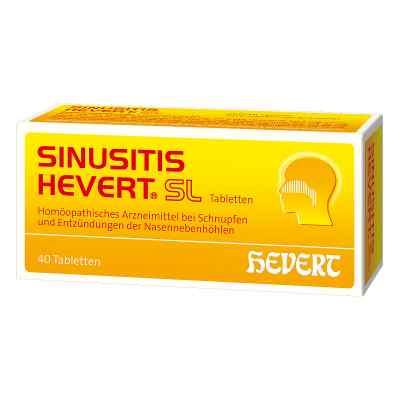 Hevert Sinusitis Sl Tabletki 40 szt. od Hevert Arzneimittel GmbH & Co. K PZN 02784980