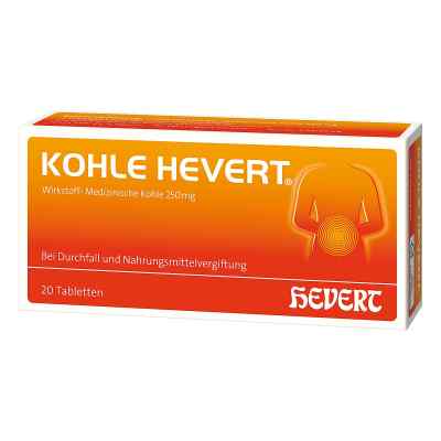 Hevert tabletki z węglem 20 szt. od Hevert-Arzneimittel GmbH & Co. K PZN 04490231