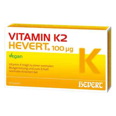 Hevert Witamina K2 kapsułki 60 szt. od Hevert Arzneimittel GmbH & Co. K PZN 12870284