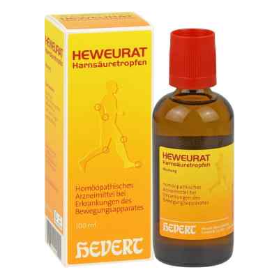 Heweurat Harnsäuretropfen 100 ml od Hevert Arzneimittel GmbH & Co. K PZN 13863240