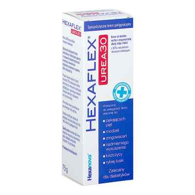 HEXAFLEX UREA 30 Krem na bardzo suchą i zrogowaciałą skórę stóp 