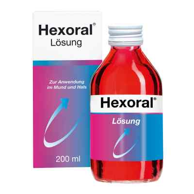 Hexoral 0,1% roztwór 200 ml od Johnson & Johnson GmbH (OTC) PZN 12494697