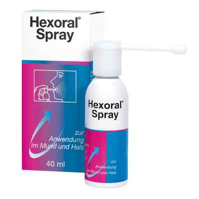 Hexoral Spray 40 ml od Johnson & Johnson GmbH (OTC) PZN 01409300