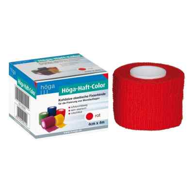 Höga-haft Color Fixierbinde 4 cmx4 m rot