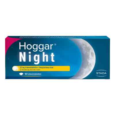 Hoggar Night 25 mg doksylamina — tabletki do rozpuszczania w jam