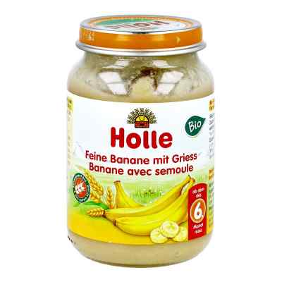 Holle banan z kaszą manną 190 g od Holle baby food AG PZN 02076303