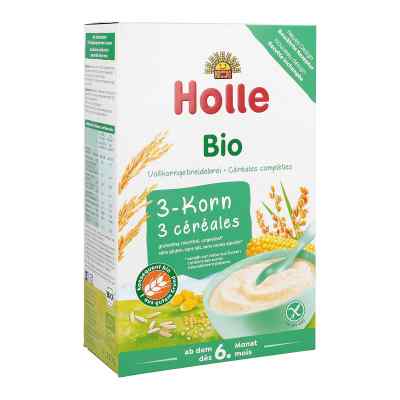 Holle Bio 3 zboża ekologiczna kaszka 250 g od Holle baby food AG PZN 02909252