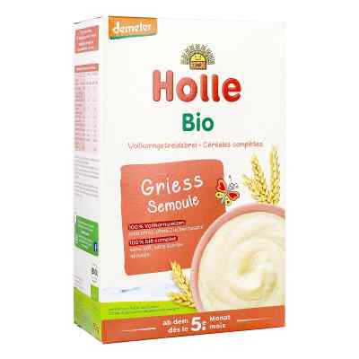 Holle Bio Babybrei Griess kaszka manna (grysikowa) 250 g od Holle baby food AG PZN 02907862