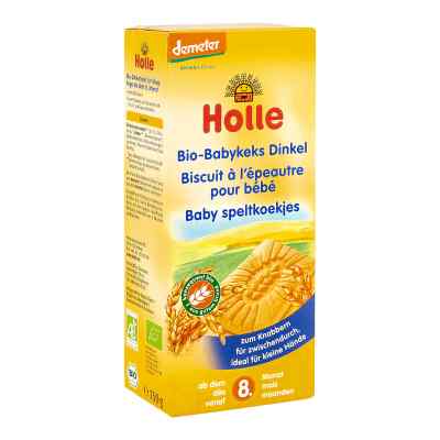 Holle Bio herbatniki orkiszowe dla dzieci i niemowląt 150 g od Holle baby food AG PZN 12433359