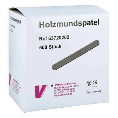 Holzmundspatel Eco-pack 500 szt. od Vivomed GmbH PZN 09706049