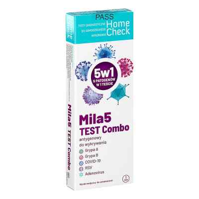 Home Check Mila 5 Combo Test antygenowy 5w1