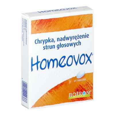 Homeovox tabletki 60 od BOIRON S.A. PZN 08302135