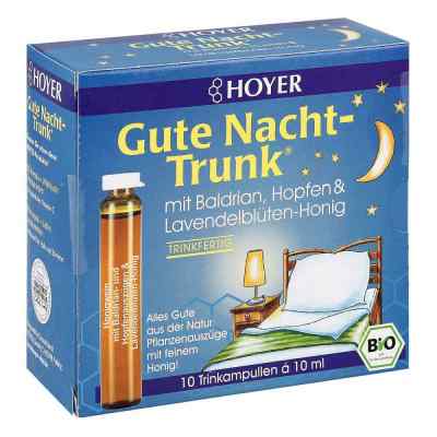 Hoyer Gute Nacht Trunk ampułki do picia 10X10 ml od HOYER GmbH PZN 02002747