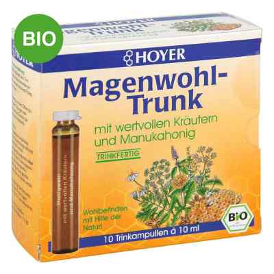 Hoyer Magenwohl Trunk ampułki do picia 10X10 ml od HOYER GmbH PZN 05567622