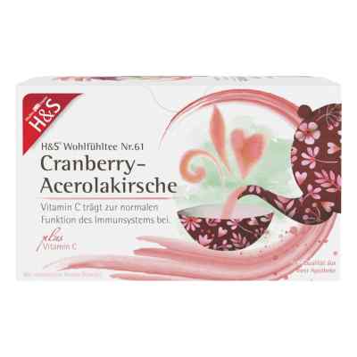 H&s Cranberry-acerolakirsche Mit Vitamin C Fbtl. 20X2.8 g od H&S Tee - Gesellschaft mbH & Co. PZN 17454283