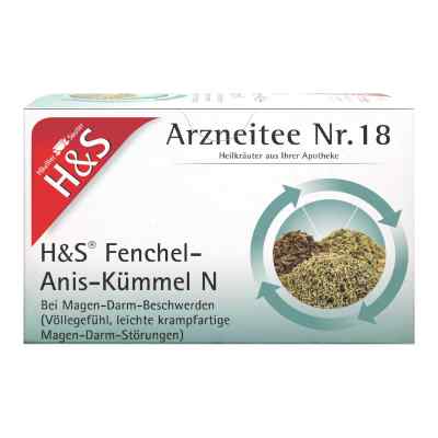 H&s Fenchel-anis-kümmel N Herbata ziołowa na dolegliwości żołądk 20X2.0 g od H&S Tee - Gesellschaft mbH & Co. PZN 11213319