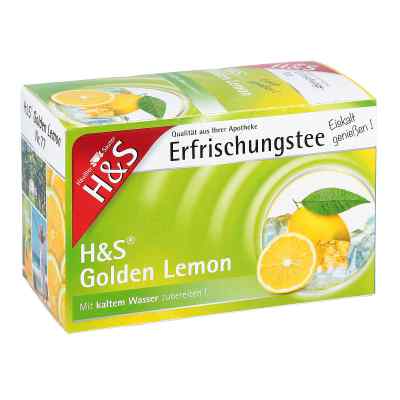 H&s Golden Lemon, herbata owocowa w saszetkach 20X2.8 g od H&S Tee - Gesellschaft mbH & Co. PZN 11027893