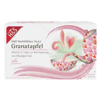 H&s Granatapfel Mit Vitamin C Filterbeutel 20X2 g od H&S Tee - Gesellschaft mbH & Co. PZN 16942017