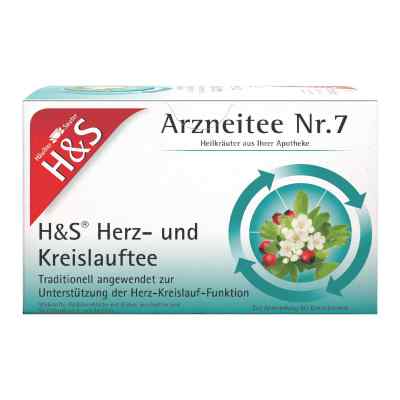 H&S Herz Kreislauf herbata w saszetkach z głogiem 20X2.0 g od H&S Tee - Gesellschaft mbH & Co. PZN 02070559