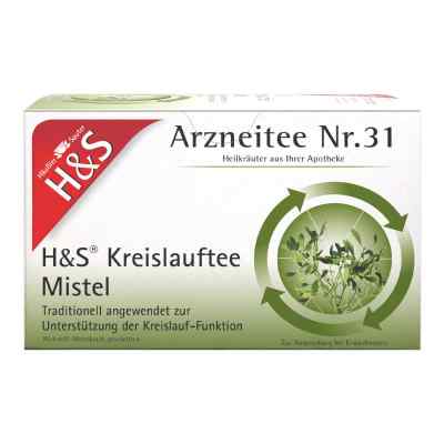 H&s Kreislauftee Mistel Filterbtl. 20X2.0 g od H&S Tee - Gesellschaft mbH & Co. PZN 00515922
