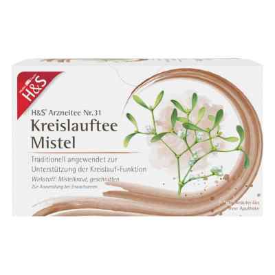 H&s Kreislauftee Mistel Filterbtl. 20X2.0 g od H&S Tee - Gesellschaft mbH & Co. PZN 00515922