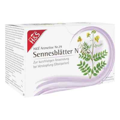 H&S liście senesu herbata w saszetkach 20X1.0 g od H&S Tee - Gesellschaft mbH & Co. PZN 01554522