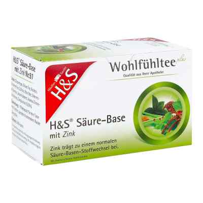 H&s Säure-base M.zink Filterbeutel 20X2.0 g od H&S Tee - Gesellschaft mbH & Co. PZN 17529934