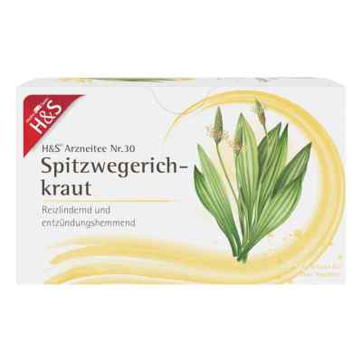 H&s Spitzwegerichkraut Btl. 20X1.5 g od H&S Tee - Gesellschaft mbH & Co. PZN 03430379