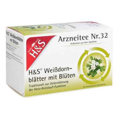 H&s Weissdornblaetter Tee m.Blueten Btl. 20X1.6 g od H&S Tee - Gesellschaft mbH & Co. PZN 03140196