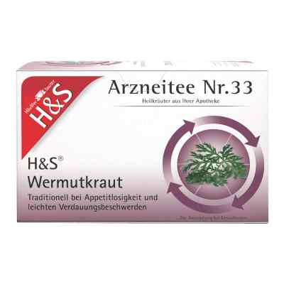 H&s Wermutkrauttee Btl. 20X1.5 g od H&S Tee - Gesellschaft mbH & Co. PZN 02486165