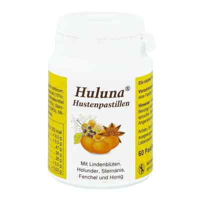 Huluna pastylki na kaszel 60 szt. od NESTMANN Pharma GmbH PZN 09290181