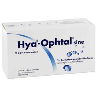 Hya Ophtal sine krople do oczu 60X0.5 ml od Dr. Winzer Pharma GmbH PZN 04394728