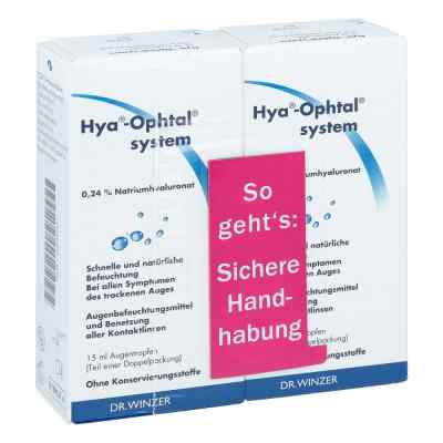 Hya Ophtal System krople do oczu 2X15 ml od Dr. Winzer Pharma GmbH PZN 00550427