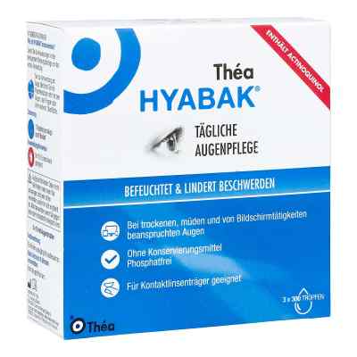 Hyabak krople do oczu 3X10 ml od Thea Pharma GmbH PZN 09267302