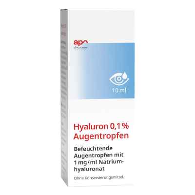 Hyaluron 0,1% Apodiscounter krople do oczu 10 ml od GIB Pharma GmbH PZN 18165931