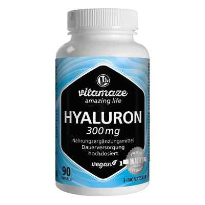 Hyaluronsäure 300 mg vegan Vitamaze kapsułki 90 szt. od Vitamaze GmbH PZN 13947391