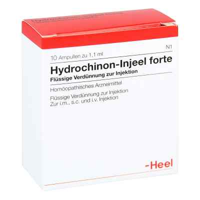 Hydrochinon Injeele forte ampułki 10 szt. od Biologische Heilmittel Heel GmbH PZN 01807578