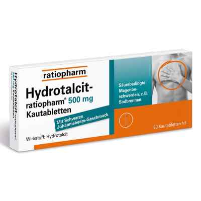 Hydrotalcit ratiopharm 500 mg Kautabl.