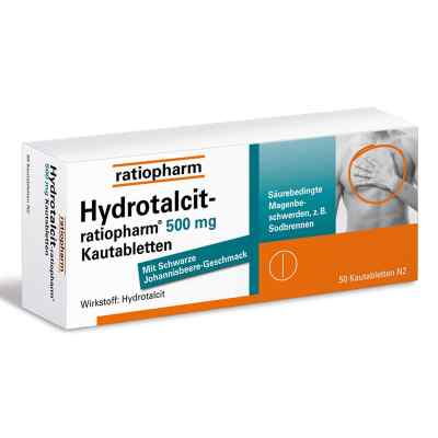Hydrotalcit ratiopharm 500 mg Kautabl.