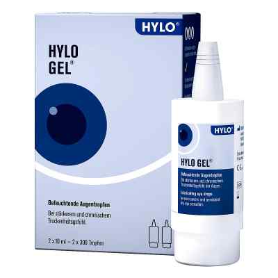 Hylo Gel krople do oczu 2X10 ml od URSAPHARM Arzneimittel GmbH PZN 06144964