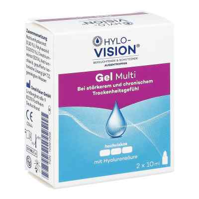 Hylo-Vision Gel Multi krople do oczu 2X10 ml od OmniVision GmbH PZN 10091009